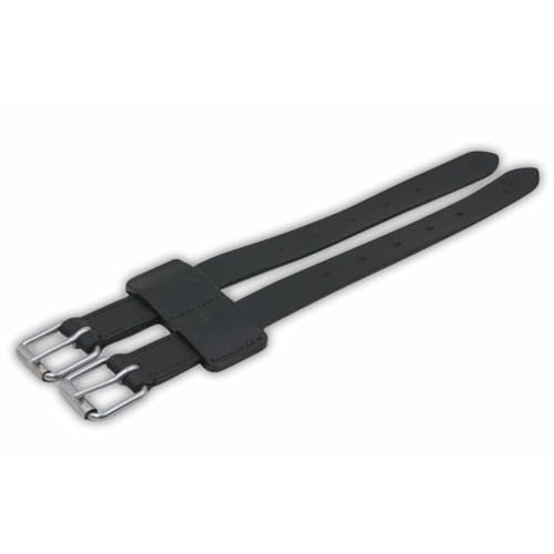 AMKA Sattelgurtverlängerung verlängert bis ca. 28 cm aus Leder - Gurtverlängerer von AMKA