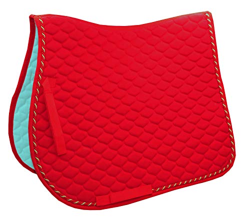 AMKA Schabracke Circle, VS mit zweifärbiger Kordel, rot von AMKA