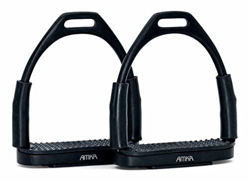 AMKA Steigbügel mit Gelenk 13 cm XL, Sicherheitssteigbügel, schwarz AMKA Steigbügel mit Gelenk 13 cm XL, Sicherheitssteigbügel, schwarz von AMKA