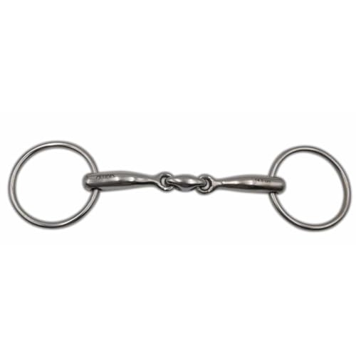 AMKA Wassertrense doppelt gebrochen massiv Edelstahl Stärke 16 mm, Ringe 65 mm AMKA Wassertrense doppelt gebrochen massiv Edelstahl Stärke 16 mm, Ringe 65 mm von AMKA