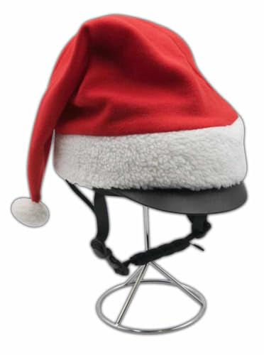 AMKA Weihnachtsmütze/Helmbezug in rot/weiß von AMKA