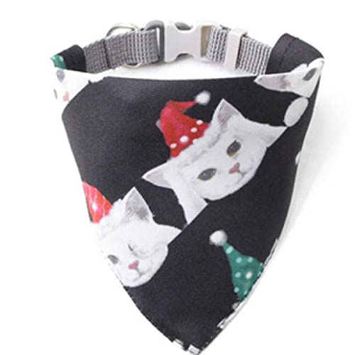 Bandanas für Hunde Hundehalsband Hundehalstuch Waschbar Baumwolle Cartoon Hund Fliege Halsband Schal für Welpen Kätzchen Hundezubehör 2 Stück 03 M von AMOIZH