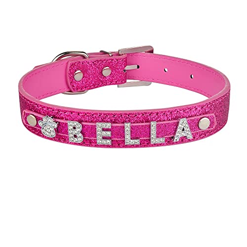 Hundehalsband, verstellbar, Nylon, Hunde, Katzenmarke, Haustierhalsbänder, Welpen, mittelgroße und große Hunde, ID, gravierter Name, benutzerdefinierte Hundehalsbänder, 2 Stück, helle Rosen, L Hundehalsband, verstellbar, Nylon, Hunde, Katzenmarke, Haustierhalsbänder, Welpen, mittelgroße und große Hunde, ID, gravierter Name, benutzerdefinierte Hundehalsbänder, 2 Stück, helle Rosen, L von AMOIZH