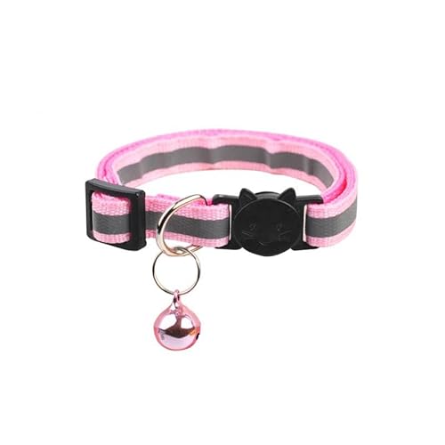 Hundehalsband Haustier Katzen Hundehalsband mit Glöckchen, reflektierend, verstellbar, Halskettenriemen, leuchtende Abreißschnallen, Halsband für Haustierprodukte, 3 Stück 03 Hundehalsband Haustier Katzen Hundehalsband mit Glöckchen, reflektierend, verstellbar, Halskettenriemen, leuchtende Abreißschnallen, Halsband für Haustierprodukte, 3 Stück 03 von AMOIZH