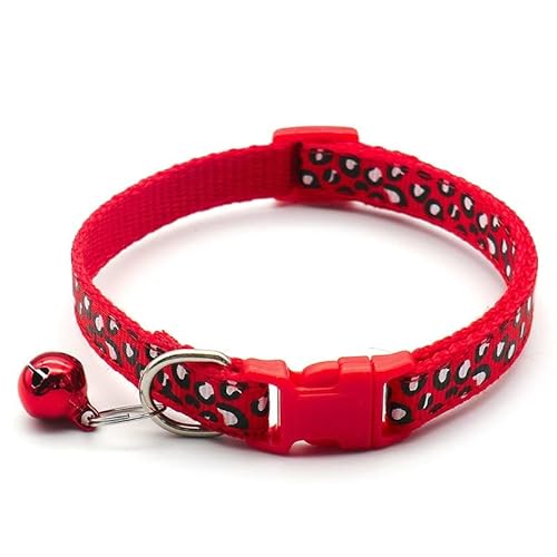 Hundehalsband Hundezubehör Haustier Welpe Katze Halsband Leopard Muster Haustiere Halsband Haustier Halsbänder Zubehör Kleiner Hund 5 Stück A1 Hundehalsband Hundezubehör Haustier Welpe Katze Halsband Leopard Muster Haustiere Halsband Haustier Halsbänder Zubehör Kleiner Hund 5 Stück A1 von AMOIZH