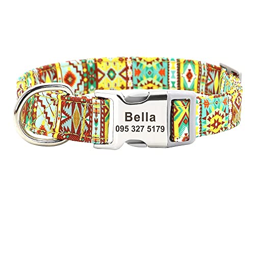 Hundehalsband Nylon Haustier Hundehalsband Benutzerdefiniertes Namensschild ID Tag Zubehör Hundehalsbänder Graviert Kleine Mittel Große Haustiere Halsbänder 1 Stück 16 L Hundehalsband Nylon Haustier Hundehalsband Benutzerdefiniertes Namensschild ID Tag Zubehör Hundehalsbänder Graviert Kleine Mittel Große Haustiere Halsbänder 1 Stück 16 L von AMOIZH