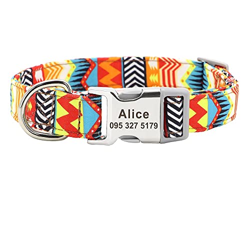 Hundehalsband Nylon Haustier Hundehalsband Benutzerdefiniertes Namensschild ID Tag Zubehör Hundehalsbänder Graviert Kleine Mittel Große Haustiere Halsbänder 1 Stück 17 S Hundehalsband Nylon Haustier Hundehalsband Benutzerdefiniertes Namensschild ID Tag Zubehör Hundehalsbänder Graviert Kleine Mittel Große Haustiere Halsbänder 1 Stück 17 S von AMOIZH