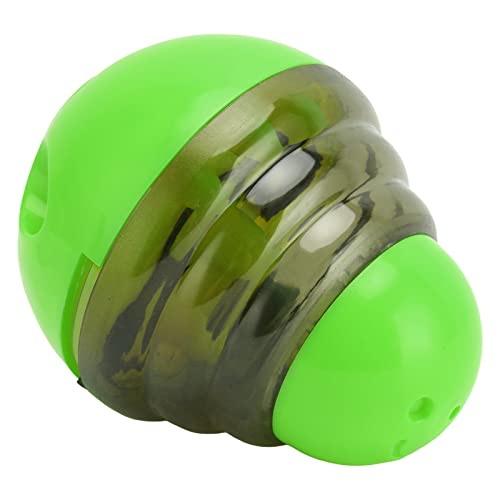 AMONIDA Haustier-Puzzle-Ball, Verstellbarer, Langsamer Futterspender für Hunde, Leckerli-Spenderball für das Training (Grün) von AMONIDA