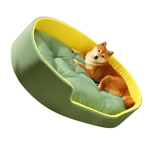 AMONIDA Haustierbett, Großer Raum, Weiches 3D-Design, Verhindert EIN Verrutschen, Flexibles Hundebett, Hohe Belastbarkeit für Hunde (L, 60 x 40 cm, geeignet für weniger als 10 kg) von AMONIDA