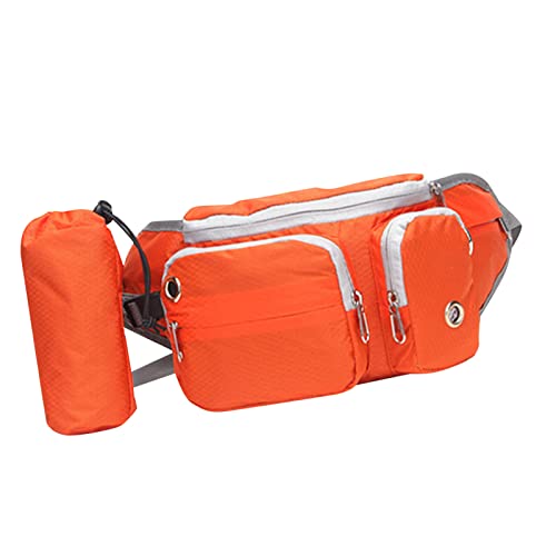 AMONIDA Leckerli-Tasche für Hunde, Weiches Futter, Multifunktionale Hunde-Gürteltasche (Orange) von AMONIDA