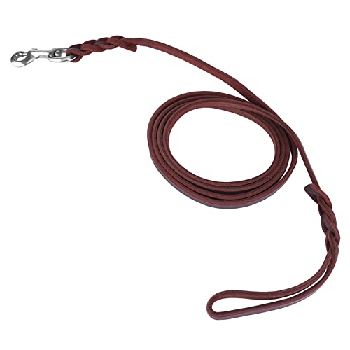Langlebiges Laufseil für Hunde, Hundetrainingsleine, Sicherheitsseil für Hunde, Lederleine für Hunde, Hundetraining für Hundeliebhaber für Haustiere (Materiallänge 2 Meter 5 Nettolänge ca. 2 Meter 1) Langlebiges Laufseil für Hunde, Hundetrainingsleine, Sicherheitsseil für Hunde, Lederleine für Hunde, Hundetraining für Hundeliebhaber für Haustiere (Materiallänge 2 Meter 5 Nettolänge ca. 2 Meter 1) von AMONIDA