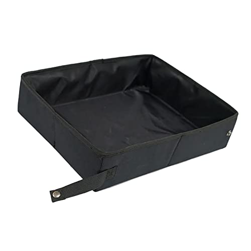 AMONIDA Tragbare Katzen-Reisetoilette, Geruchsfreie Katzen-Reisetoilette, Wasserdichtes Futter, Einfache Reinigung, Auslaufsicher, für den Außenbereich für Kätzchen (S 30x40cm / AMONIDA Tragbare Katzen-Reisetoilette, Geruchsfreie Katzen-Reisetoilette, Wasserdichtes Futter, Einfache Reinigung, Auslaufsicher, für den Außenbereich für Kätzchen (S 30x40cm / von AMONIDA