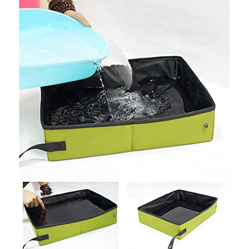 AMONIDA Tragbare Katzen-Reisetoilette, Geruchsfreie Katzen-Reisetoilette, Wasserdichtes Futter, Einfache Reinigung, Auslaufsicher, für den Außenbereich für Kätzchen (S 30x40cm / AMONIDA Tragbare Katzen-Reisetoilette, Geruchsfreie Katzen-Reisetoilette, Wasserdichtes Futter, Einfache Reinigung, Auslaufsicher, für den Außenbereich für Kätzchen (S 30x40cm / von AMONIDA