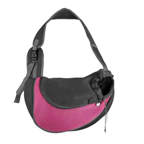 Tragbare Tragetasche für Welpen, atmungsaktiv, Netzstoff, Umhängetasche, für Hunde, Katzen, Outdoor, Reisen, Wandern, Camping, Vorderbrust-Tragetasche Tragbare Tragetasche für Welpen, atmungsaktiv, Netzstoff, Umhängetasche, für Hunde, Katzen, Outdoor, Reisen, Wandern, Camping, Vorderbrust-Tragetasche von AMPOSSTO