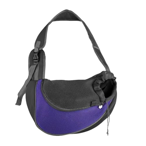 Tragbare Tragetasche für Welpen, atmungsaktiv, Netzstoff, Umhängetasche, für Hunde, Katzen, Outdoor, Reisen, Wandern, Camping, Vorderbrust-Tragetasche Tragbare Tragetasche für Welpen, atmungsaktiv, Netzstoff, Umhängetasche, für Hunde, Katzen, Outdoor, Reisen, Wandern, Camping, Vorderbrust-Tragetasche von AMPOSSTO