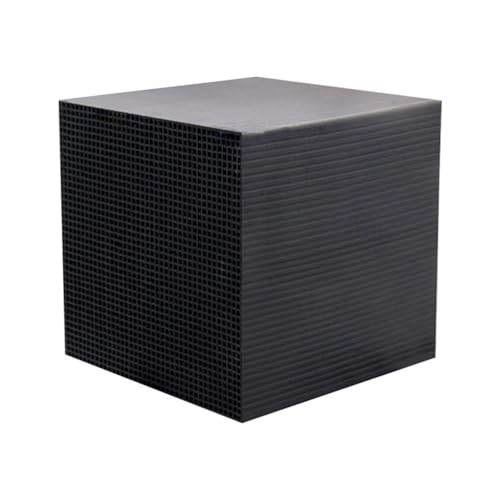 AMSLSIU Aquarium Kohlefilterwürfel, tragbar, Filtration, Aktivkohleblock, Verunreinigungen, Adsorption, Aquatisches Zubehör, 10 x 10 x 5 cm von AMSLSIU