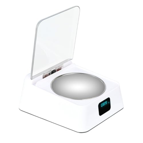 AMSLSIU Automatischer Haustier Futterspender, automatischer Contain Sensor, spritzwassergeschützter Anti Maus Feuchtigkeitsschutz Aufbewahrungsspender AMSLSIU Automatischer Haustier Futterspender, automatischer Contain Sensor, spritzwassergeschützter Anti Maus Feuchtigkeitsschutz Aufbewahrungsspender von AMSLSIU