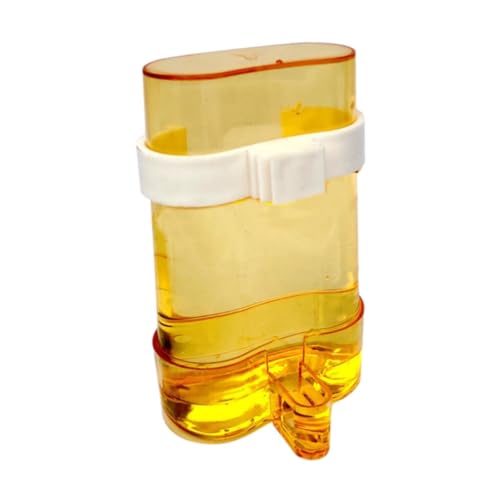 AMSLSIU Breiter Anwendungs Vogel Wasserspender, einfach zu bedienen und praktisch, Vogel Wasserspender, ABS, automatischer Vogel Wasserspender, Gelb AMSLSIU Breiter Anwendungs Vogel Wasserspender, einfach zu bedienen und praktisch, Vogel Wasserspender, ABS, automatischer Vogel Wasserspender, Gelb von AMSLSIU