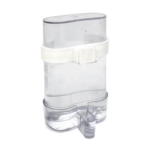 AMSLSIU Breiter Anwendungs Vogel Wasserspender, einfach zu bedienen und praktisch, Vogel Wasserspender, ABS, automatischer Vogel Wasserspender, transparent AMSLSIU Breiter Anwendungs Vogel Wasserspender, einfach zu bedienen und praktisch, Vogel Wasserspender, ABS, automatischer Vogel Wasserspender, transparent von AMSLSIU