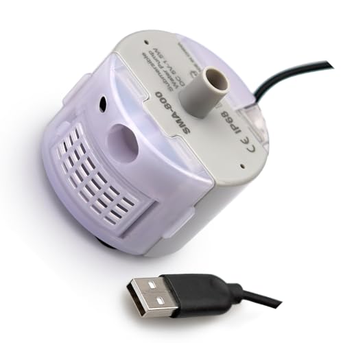 AMSLSIU USB Katze Wasser Brunnen Pumpe Leise Niedrigen Verbrauch Aquarium Auto DIY Trinken Tauch Spender Ersatzteil AMSLSIU USB Katze Wasser Brunnen Pumpe Leise Niedrigen Verbrauch Aquarium Auto DIY Trinken Tauch Spender Ersatzteil von AMSLSIU