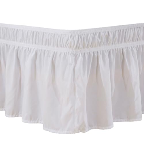 AMSLSIU Vielseitige und passende Volant Spannbettlaken mit tiefen Rüschen für EIN gut gekleidetes Bett. Polyester Bettvolantrock mit Rüschen AMSLSIU Vielseitige und passende Volant Spannbettlaken mit tiefen Rüschen für EIN gut gekleidetes Bett. Polyester Bettvolantrock mit Rüschen von AMSLSIU