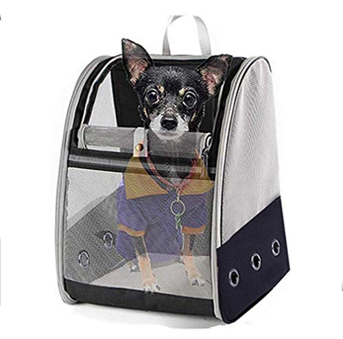 AMSS Innovativer Reiserucksack für Katzen und Hunde, atmungsaktive Haustier-Reisetasche von AMSS