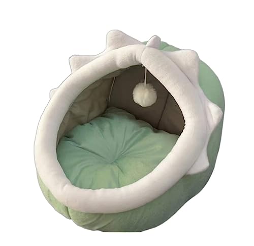 Hundebett Katzenbett Haustierbett Katzenbett Im Freien, Katzenhäuser Für Katzen Im Innenbereich, Warmer, Trockener Unterschlupf, Katzenzubehör, Plüsch-Katzenschlafsack Hundesofa Hundekorb (Color : C von AMYSTY