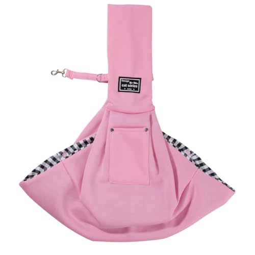 AMZLORD Haustierhund Schlinge Träger Welpe Haustier Schlinge Einstellbarer Katzen Satchel -Träger mit Sicherheitsgurt Haustier Cross Body -Umhängetasche for kleine Hunde Katzen Katzen von AMZLORD