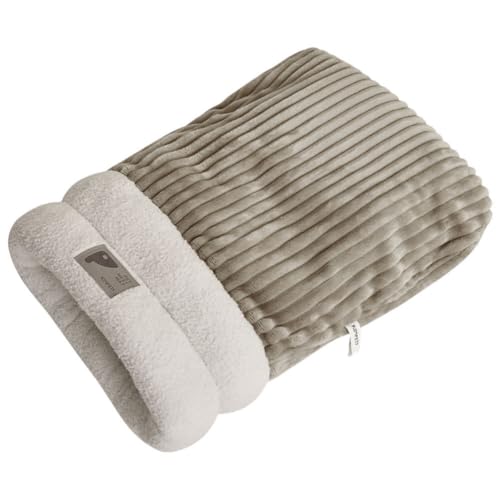 AMZLORD Katze Schlafsack Weiche Plüsch Funnel Tunnel Katzennest Katze Sack for Innenpuppen und Kätzchen 5-8 kg von AMZLORD