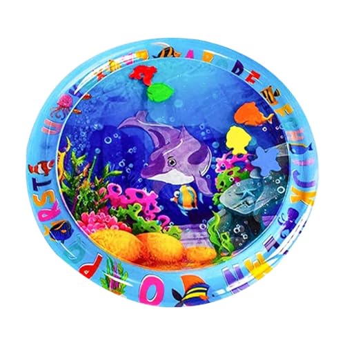 AMZLORD Ocean Themed Cats Wassermatte Faltbare Wasserssensmatte for den Sommer (65 cm) von AMZLORD