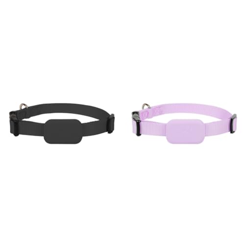 AMZLORD for Hundekragen einstellbare Haustier Anti Lost for Katzenhunde (schwarz) von AMZLORD