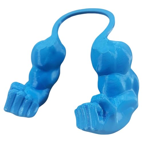 Katzenmuskelarm 3D -Gedruckter Nackenarm mit Muskel -Hausplay -Kostüm (blau) von AMZLORD