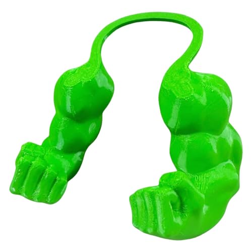 Katzenmuskelarm 3D -Gedruckter Nackenarm mit Muskel -Hausplay -Kostüm (grün) von AMZLORD