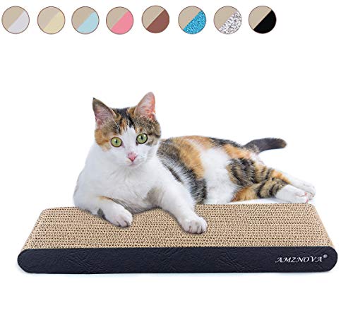Amznova Kratzmatte für Katzen, Kratzunterlage, haltbar, recycelbare Pappe mit Katzenminze, 7 Farben und 2 Größen Amznova Kratzmatte für Katzen, Kratzunterlage, haltbar, recycelbare Pappe mit Katzenminze, 7 Farben und 2 Größen von AMZNOVA