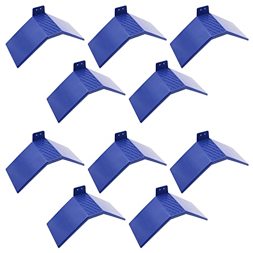 ANCLLO 10 Stück Taubenablage, wiederverwendbar, Kunststoff, Taubenstange, Taubenrast, Rastk?fig, Stützk?fig, Zubeh?r für Tauben, Tauben und andere V?Gel – Blau ANCLLO 10 Stück Taubenablage, wiederverwendbar, Kunststoff, Taubenstange, Taubenrast, Rastk?fig, Stützk?fig, Zubeh?r für Tauben, Tauben und andere V?Gel – Blau von ANCLLO