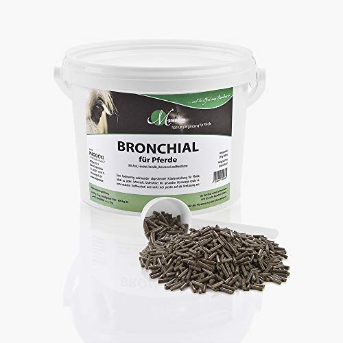 MIGOCKI BRONCHIAL für Pferde - Ergänzungsfuttermittel - Atemwegskräuter - pelletiert 1,5 kg MIGOCKI BRONCHIAL für Pferde - Ergänzungsfuttermittel - Atemwegskräuter - pelletiert 1,5 kg von ANDRÉ MIGOCKI TIERERNÄHRUNG