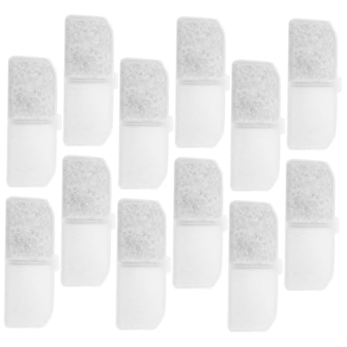 ANDRESLAD 12 Stück Teiliges Katzenbrunnen Filterpads Aktivkohle gegen Geruch und Verunreinigungen Langlebig für Haustier Trinkbrunnen Einfacher Austausch für Frisches Wasser ANDRESLAD 12 Stück Teiliges Katzenbrunnen Filterpads Aktivkohle gegen Geruch und Verunreinigungen Langlebig für Haustier Trinkbrunnen Einfacher Austausch für Frisches Wasser von ANDRESLAD