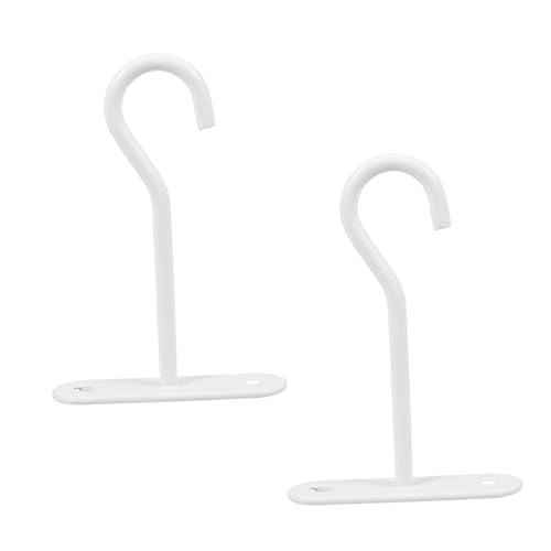 ANDRESLAD 2 Sets Deckenhaken Zum Aufhängen Von Pflanzen, Wandhalterung, Pflanzenhaken Für Blumenkörbe, Windspiele, Laternen, Lichter, Vogelhäuschen ANDRESLAD 2 Sets Deckenhaken Zum Aufhängen Von Pflanzen, Wandhalterung, Pflanzenhaken Für Blumenkörbe, Windspiele, Laternen, Lichter, Vogelhäuschen von ANDRESLAD