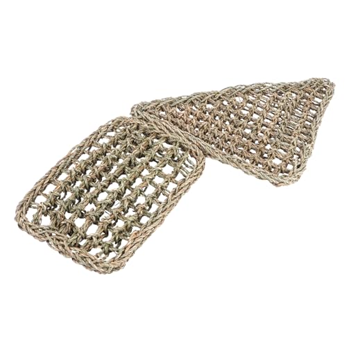 ANDRESLAD 2 Stück Hängematte für Bartagamen und Eidechsen Handgefertigtes Seegras Kissen Natürliches Reptilienbett Atmungsaktiv und Langlebig für Terrarium und Aktive Haustiere ANDRESLAD 2 Stück Hängematte für Bartagamen und Eidechsen Handgefertigtes Seegras Kissen Natürliches Reptilienbett Atmungsaktiv und Langlebig für Terrarium und Aktive Haustiere von ANDRESLAD