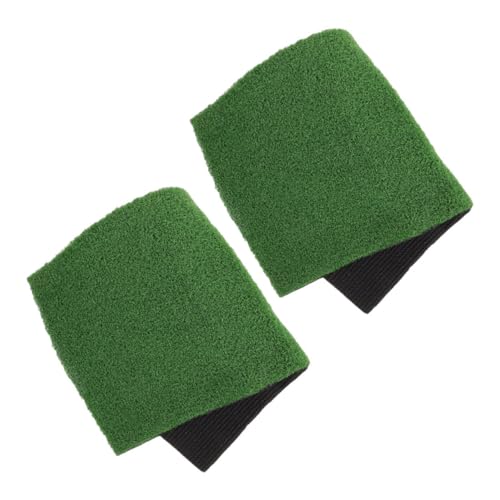 ANDRESLAD 2 Stücke Künstliche Grasmatte für Aquarium und Gartenteich Schwimmende Schildkröten Terrasse mit Rutschfester Oberfläche Vielseitige Sonnenplattform für Reptilien und Aquatische von ANDRESLAD