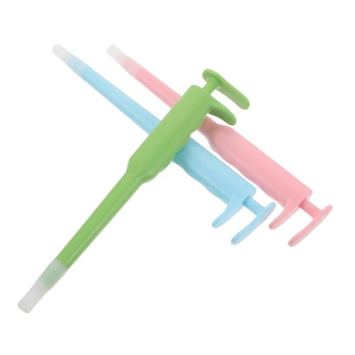 ANDRESLAD 3 Stück Teiliges Pet Pill Dispenser mit Weicher Spitze Präziser Medikamentenapplikator für Kleine Haustiere Kompakt und Reisetauglich Geeignet für Katzen und Hunde von ANDRESLAD