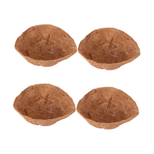 ANDRESLAD 4Stücke Kokosnuss Blumenkorb Liner Natürliche Pflanzentopfbasis für Sukkulenten und Bonsai Atmungsaktives und Langlebiges Kissen für Topfpflanzen ANDRESLAD 4Stücke Kokosnuss Blumenkorb Liner Natürliche Pflanzentopfbasis für Sukkulenten und Bonsai Atmungsaktives und Langlebiges Kissen für Topfpflanzen von ANDRESLAD