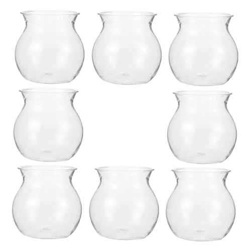 ANDRESLAD 8pcs Desktop Fisch Schüssel Klar Kleine Fische Tank Für Betta Fisch Pflanzen Dekoration Pflanzer Terrarium Home Büro Dekoration ANDRESLAD 8pcs Desktop Fisch Schüssel Klar Kleine Fische Tank Für Betta Fisch Pflanzen Dekoration Pflanzer Terrarium Home Büro Dekoration von ANDRESLAD