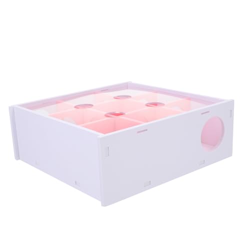 ANDRESLAD Acryl Hamster Labyrinth Kleintier Röhrensystem Praktisches Mause Maze Toy für Kleine Haustiere Wie Hamster und Meerschweinchen von ANDRESLAD