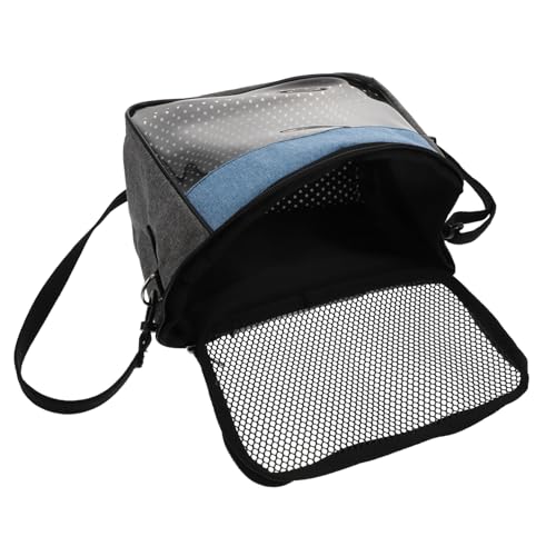 ANDRESLAD Atmungsaktive Kleine Kleintier Tragetasche Langlebig Leicht Geeignet für Hamster Igel Eichhörnchen Chinchilla Kaninchen Outdoor Handtasche zum Sicheren Transport bei Reisen und von ANDRESLAD