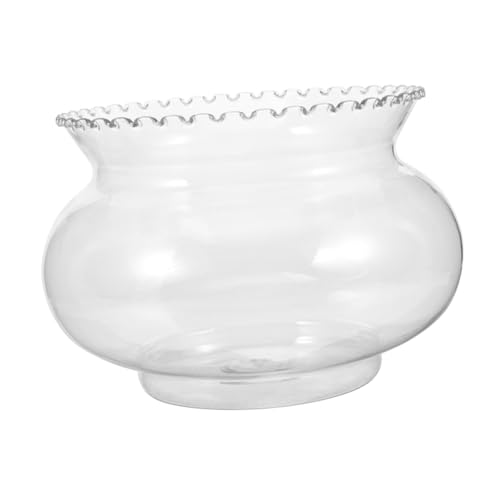 ANDRESLAD Desktop Goldfisch Aquarium Transparentes Bruchsicheres Fischbecken Für Pflanzen Und Deko Für Büro Zuhause Und Garten Perfektes Zubehör Zur Raumgestaltung von ANDRESLAD