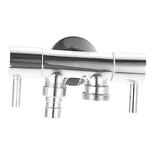 ANDRESLAD Wasserhahn-umsteller 3 Ausgänge Kupfer-duschverteiler Universell Passend Für Toilette Und Waschbecken von ANDRESLAD