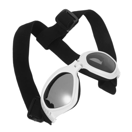 ANDRESLAD Faltbare Hundesonnenbrille mit Verstellbarem Gurt wasserdichte Uv Schutz Brille für Mittelgroße Hunde Faltbare Haustier Sonnenbrille für Strand Wandern und Camping ANDRESLAD Faltbare Hundesonnenbrille mit Verstellbarem Gurt wasserdichte Uv Schutz Brille für Mittelgroße Hunde Faltbare Haustier Sonnenbrille für Strand Wandern und Camping von ANDRESLAD