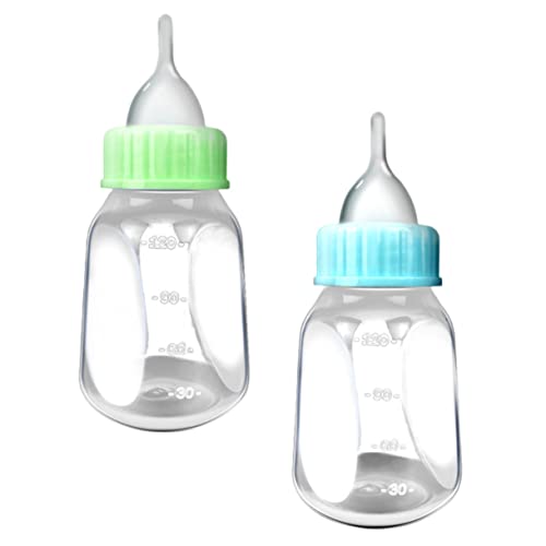 ANDRESLAD Fütterungsflaschen für Kleine Haustiere Bpa freies Kunststoff Blauem und Grünem Sauger Sichere Aufzuchtflaschen für Welpen Kätzchen und Kaninchen Langlebig und Lebensmittelecht ANDRESLAD Fütterungsflaschen für Kleine Haustiere Bpa freies Kunststoff Blauem und Grünem Sauger Sichere Aufzuchtflaschen für Welpen Kätzchen und Kaninchen Langlebig und Lebensmittelecht von ANDRESLAD