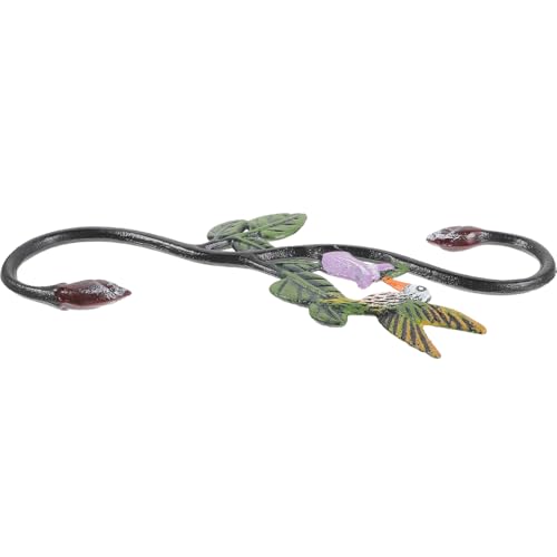 ANDRESLAD Hängender Pflanzenhaken Gusseisen Dekorativer Blumenampel Halter für Vogelhäuser Laternen und Lichterketten Robust und Langlebig für Garten und Balkon von ANDRESLAD